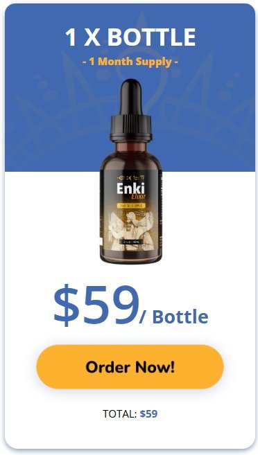 Order Enki Elixir 1 bottle